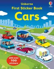 Okładka książki First Sticker Book Cars wer. angielska