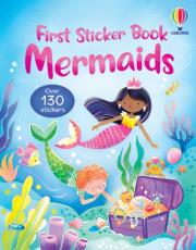 Okładka książki First Sticker Book Mermaids