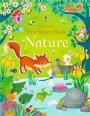 First Sticker Book. Nature wer. angielska. Autor: Brooks Felicity, Federica Iossa. Dadada.pl Okładka książki First Sticker Book. Nature wer. angielska