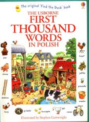 Okładka książki First Thousand Words in Polish