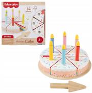 Fisher-Price Drewniany tort urodzinowy. Wydawca: Fisher- Price. Dadada.pl Opakowanie Fisher-Price Drewniany tort urodzinowy