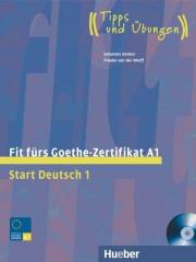 FIT FURS GOETHE ZERTIFIKAT A1 START DEUTSCH 1 MIT CD-MACMILL. Autor: Johannes Gerbes, Frauke van der Werff. Dadada.pl Okładka książki FIT FURS GOETHE ZERTIFIKAT A1 START DEUTSCH 1 MIT CD-MACMILL