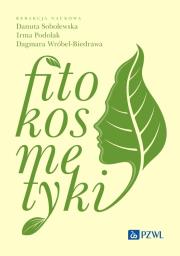 Fitokosmetyki. Autor: Sobolewska Danuta, Podolak Irma, Wróbel-Biedrawa Dagmara. Dadada.pl Okładka książki Fitokosmetyki