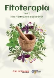 Fitoterapia Tom 2  zbiór artykułów naukowych. Autor: Opracowanie zbiorowe. Dadada.pl Okładka książki Fitoterapia Tom 2  zbiór artykułów naukowych