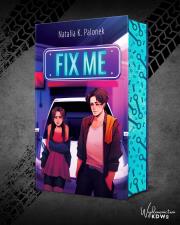 Fix Me. Autor: Natalia K. Palonek. Dadada.pl Okładka książki Fix Me