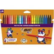 Flamastry BIC Kids Visa 24szt.. Wydawca: Bic. Dadada.pl Opakowanie Flamastry BIC Kids Visa 24szt.
