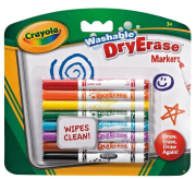 Flamastry ścieralny 8 kolorów CRAYOLA. Wydawca: Crayola. Dadada.pl Opakowanie Flamastry ścieralny 8 kolorów CRAYOLA