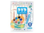 Opakowanie Flamastry stępelki 8 kolorów