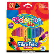 Opakowanie Flamastry trójkątne Colorino 10 kolorów