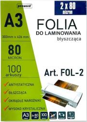Opakowanie Folia do laminowania A3 100szt