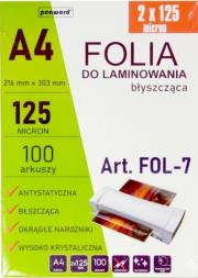 Opakowanie Folia do laminowania A4 100szt