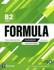Okładka książki Formula B2 First Coursebook without key and Interactive eBook