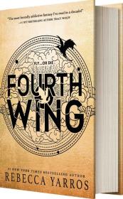 Fourth Wing. Autor: Rebecca Yarros. Dadada.pl Okładka książki Fourth Wing