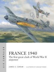 France 1940. Autor: Corum James S.. Dadada.pl Okładka książki France 1940
