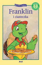 Franklin i ciasteczka. Autor: Paulette Bourgeois. Dadada.pl Okładka książki Franklin i ciasteczka