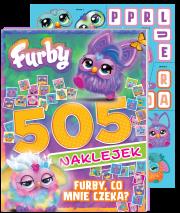 Furby, co mnie czeka? 505 naklejek. Autor: Opracowanie zbiorowe. Dadada.pl Okładka książki Furby, co mnie czeka? 505 naklejek