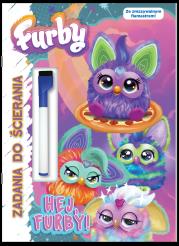 Furby. Zadania do ścierania. Hej, Furby!. Autor: null null. Dadada.pl Okładka książki Furby. Zadania do ścierania. Hej, Furby!