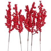 Gałązki z czerwonymi owocami 22cm 5szt. Wydawca: Dalprint. Dadada.pl Opakowanie Gałązki z czerwonymi owocami 22cm 5szt