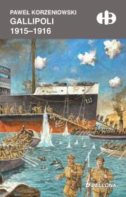 Gallipoli 1915. Autor: Korzeniowski Paweł. Dadada.pl Okładka książki Gallipoli 1915
