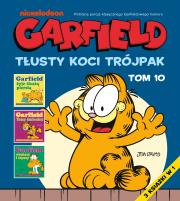 Okładka książki Garfield. Tłusty koci trójpak. Tom 10
