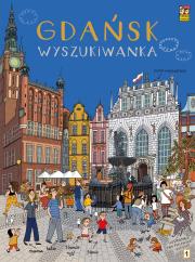 Gdańsk. Wyszukiwanka. Autor: Diana Hangartner, Poklewska-Koziełło Ewa. Dadada.pl Okładka książki Gdańsk. Wyszukiwanka
