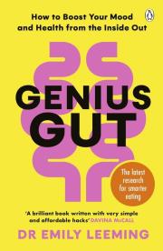 Genius Gut wer. angielska. Autor: Emily Leeming. Dadada.pl Okładka książki Genius Gut wer. angielska