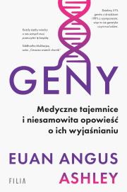 Geny. Autor: Euan Angus Ashley. Dadada.pl Okładka książki Geny