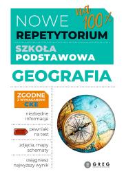Geografia. Szkoła podstawowa. Nowe Repetytorium 2026. Autor: Duplaga Krystyna. Dadada.pl Okładka książki Geografia. Szkoła podstawowa. Nowe Repetytorium 2026