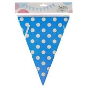 Opakowanie Girlanda kropki niebieska