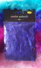 Opakowanie Girlanda z piór fioletowa 2m