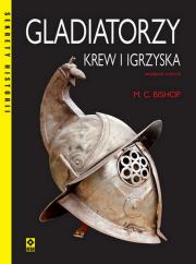 Gladiatorzy Krew i igrzyska wyd. 2025. Autor: MIKE C. BISHOP. Dadada.pl Okładka książki Gladiatorzy Krew i igrzyska wyd. 2025
