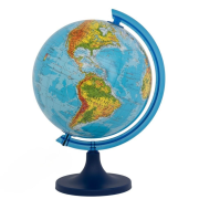 Globus fizyczny 25cm w.angielska. Wydawca: ZACHEM. Dadada.pl Opakowanie Globus fizyczny 25cm w.angielska
