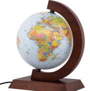 Globus pol.-fiz drewniana opr. 25cm w.ukraińska. Wydawca: ZACHEM. Dadada.pl Opakowanie Globus pol.-fiz drewniana opr. 25cm w.ukraińska