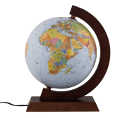 Globus pol.-fiz drewniana opr. 32cm w.ukraińska. Wydawca: ZACHEM. Dadada.pl Opakowanie Globus pol.-fiz drewniana opr. 32cm w.ukraińska