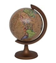 Globus retro w folii termokurczliwej 11cm GB. Wydawca: ZACHEM. Dadada.pl Opakowanie Globus retro w folii termokurczliwej 11cm GB