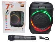 Opakowanie Głośnik Bluetooth z mikrofonem karaoke USB