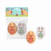 Gniotek Zestaw 2 jajek. Wydawca: TRENDHAUS. Dadada.pl Opakowanie Gniotek Zestaw 2 jajek