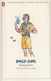 Going Solo wer. angielska. Autor: Dahl Roald. Dadada.pl Okładka książki Going Solo wer. angielska