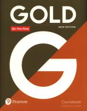 Gold B1+ Pre-First Coursebook. Autor: Edwards Lynda, Naunton Jon. Dadada.pl Okładka książki Gold B1+ Pre-First Coursebook