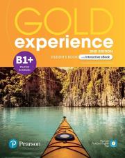 Gold Experience 2ed B1+ Student's Book + eBook. Autor: Megan Roderick. Dadada.pl Okładka książki Gold Experience 2ed B1+ Student's Book + eBook