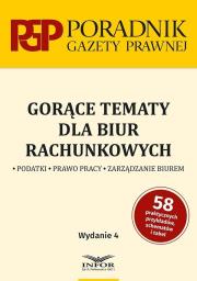 Gorące tematy dla biu rachunkowych w.4. Autor:   Praca zbiorowa. Dadada.pl Okładka książki Gorące tematy dla biu rachunkowych w.4