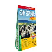 Góry Stołowe laminowana mapa turystyczna 1:60 000. Autor: Opracowanie zbiorowe. Dadada.pl Okładka książki Góry Stołowe laminowana mapa turystyczna 1:60 000
