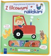 Okładka książki Gospodarstwo. Moja pierwsza książeczka z filcowymi naklejkami