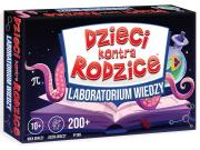 Gra Dzieci kontra Rodzice Laboratorium Wiedzy. Wydawca: Kangur. Dadada.pl Opakowanie Gra Dzieci kontra Rodzice Laboratorium Wiedzy