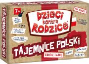 Gra Dzieci kontra Rodzice Tajemnice Polski. Wydawca: Kangur. Dadada.pl Opakowanie Gra Dzieci kontra Rodzice Tajemnice Polski