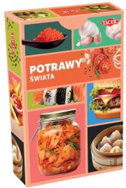 Gra karciana Potrawy świata. Wydawca: Tactic. Dadada.pl Opakowanie Gra karciana Potrawy świata