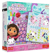 Opakowanie Gra planszowa 2w1 Gabby's Dollhouse TREFL