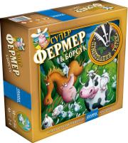 Opakowanie Gra Superfarmer z borsukiem wersja ukraińska Гра СУПЕРФЕРМЕР & Борсук