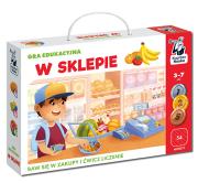 Gra W sklepie. Autor: Aksinnia Semyanikhina. Dadada.pl Okładka książki Gra W sklepie