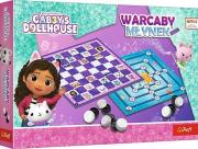 Gra Warcaby i Młynek Gabby's Dollhouse 02800. Wydawca: Trefl PAP. Dadada.pl Opakowanie Gra Warcaby i Młynek Gabby's Dollhouse 02800